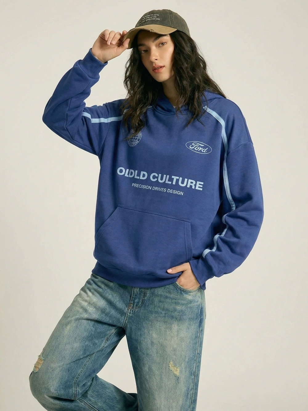 ZARA Trendy Women Loose Hoodie Pullover Sweatshirt Coat